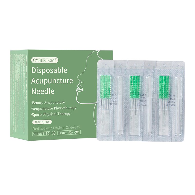 CYBERTCM Exports 180 disposable sterile acupuncture needles for facial beauty